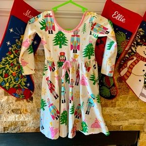 EUC Eleanor Rose Nutcracker knit dress